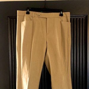 Ralph Lauren Hounds Tooth Wool Career Pants